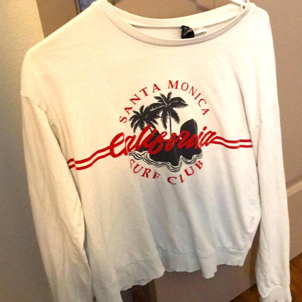 Santa Monica surf club long sleeve shirt